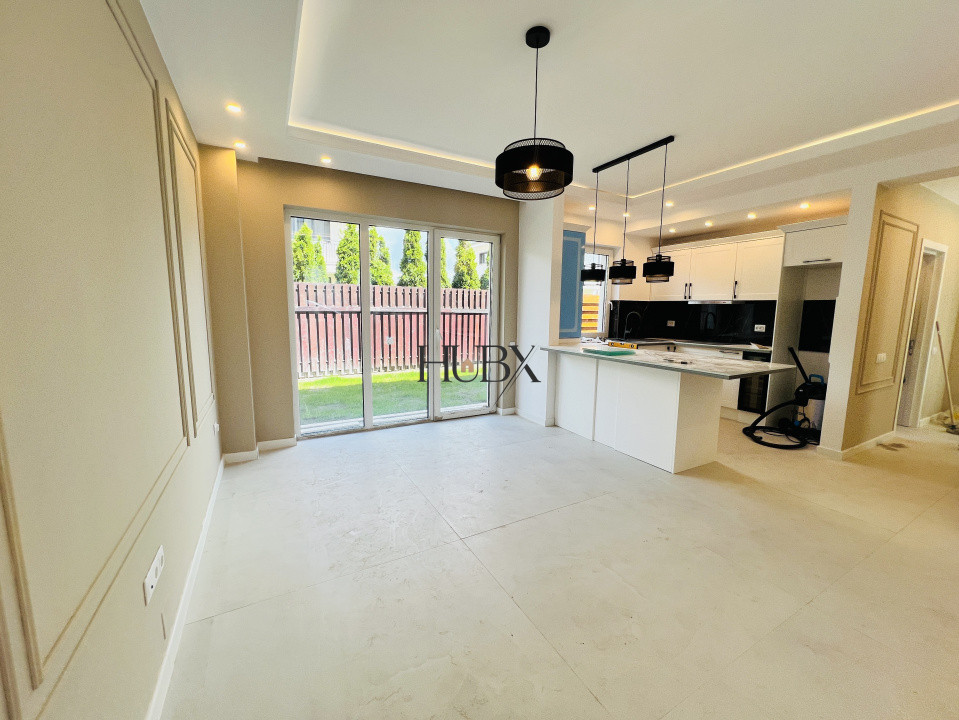 Duplex cu 4 camere si 2 bai in ansamblu nou privat zona Terra
