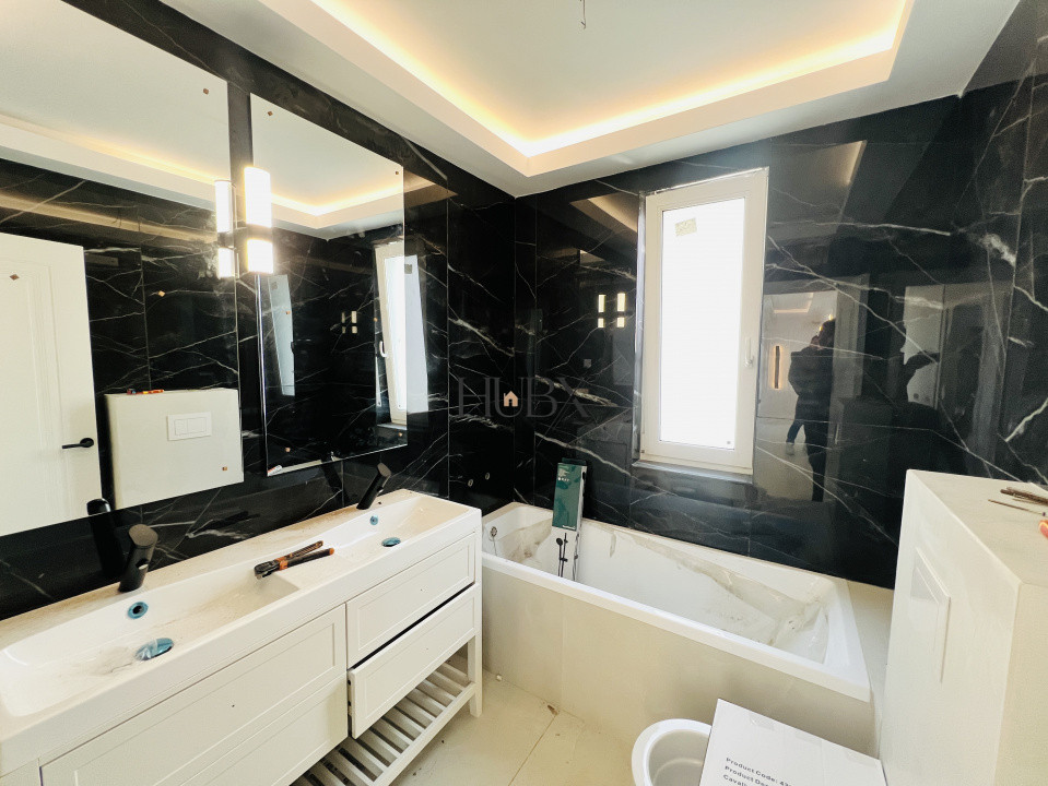 Duplex cu 4 camere si 2 bai in ansamblu nou privat zona Terra