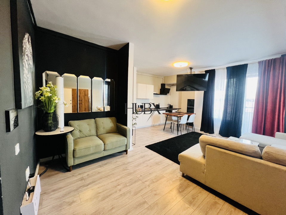Apartament de lux ultra dotat de 3 camere 67 mp utli in zona Teilor