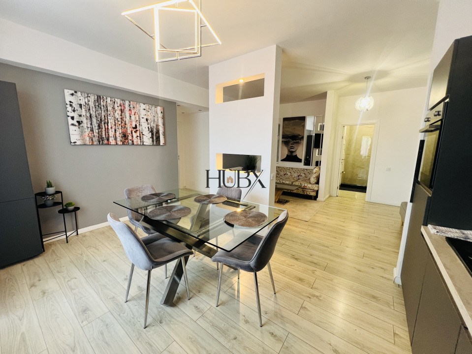 Apartament de lux de 3 camere 67 mp utli si 2 balcoane etajul 1 in zona Teilor