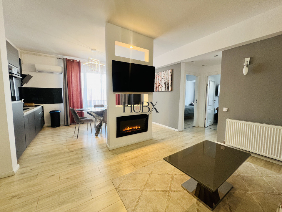 Apartament de lux de 3 camere 67 mp utli si 2 balcoane etajul 1 in zona Teilor