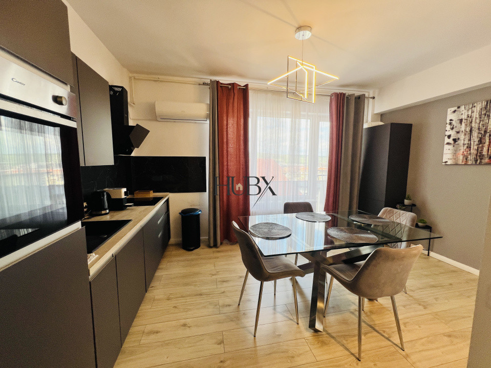 Apartament de lux de 3 camere 67 mp utli si 2 balcoane etajul 1 in zona Teilor