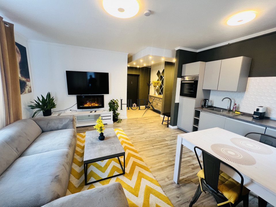 Apartament ultra dotat de 3 camere 60 mp utili plus balcon in zona Teilor
