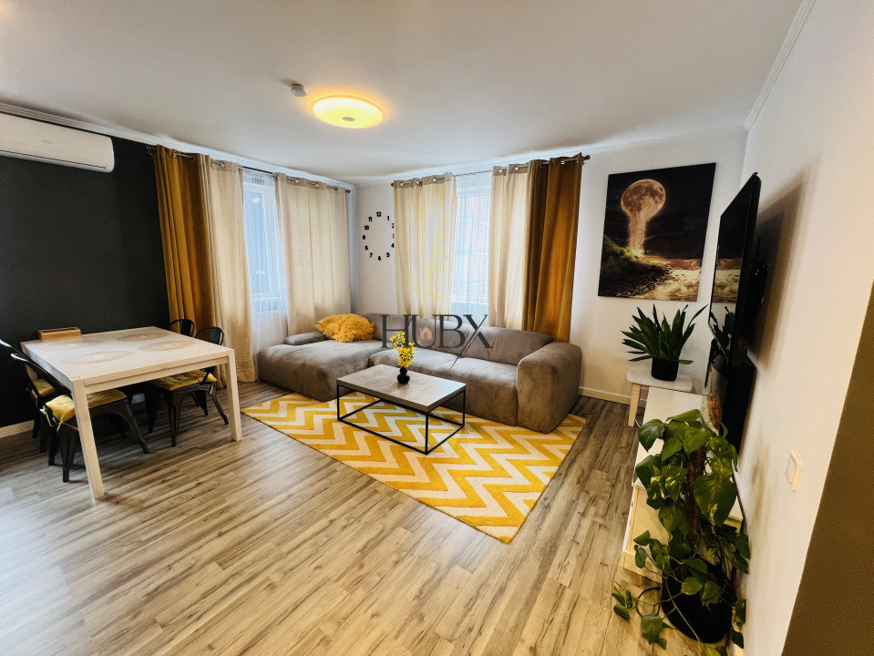 Apartament ultra dotat de 3 camere 60 mp utili plus balcon in zona Teilor