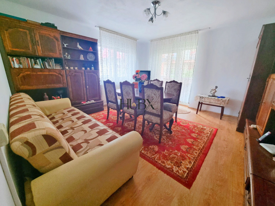 Apartemant 2 camere decomandat 56 mp, parter inalt pe strada Muzeul Apei