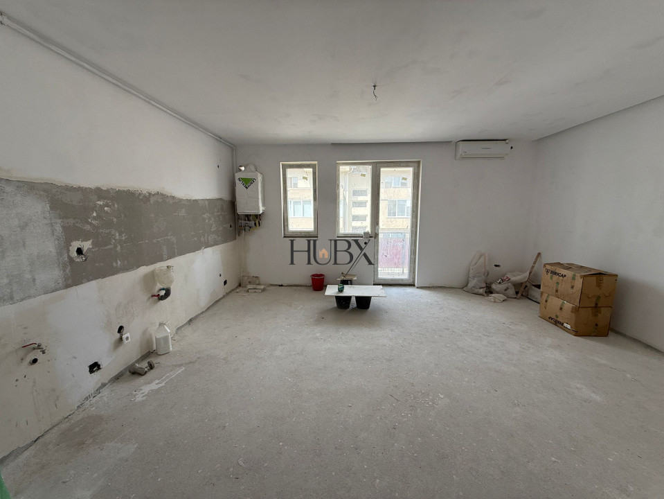 Apartament 3 camere semifinisat, 67mp, parcare, etaj 1!