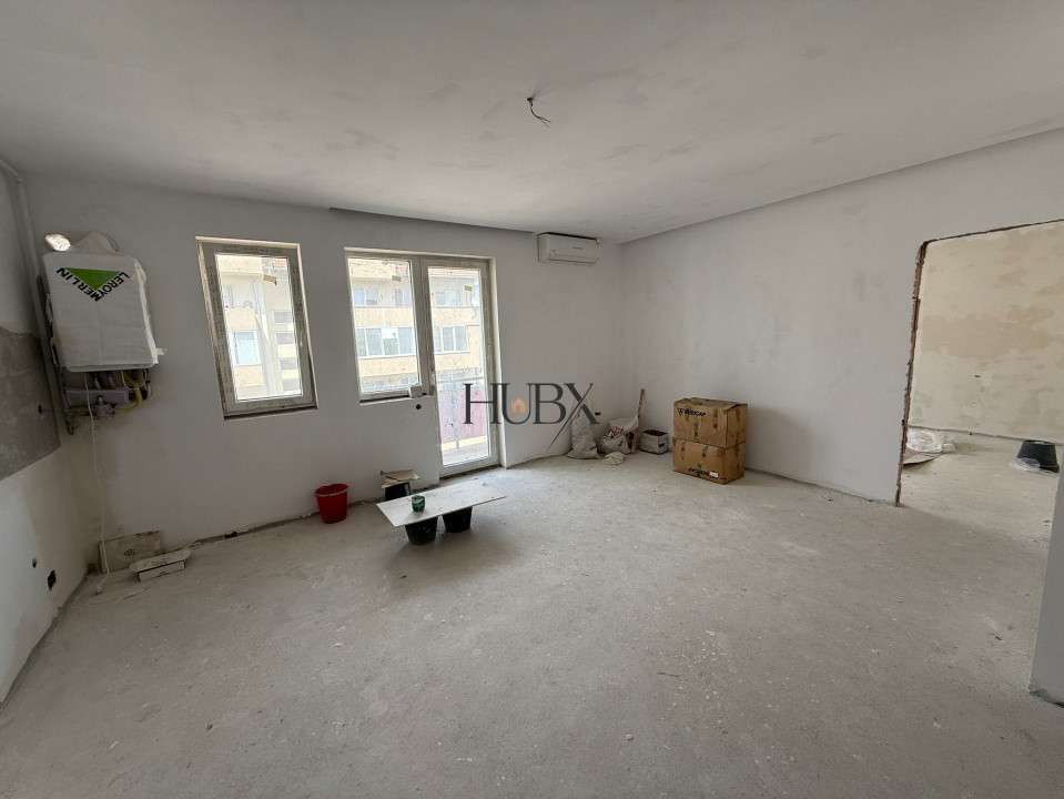 Apartament 3 camere semifinisat, 67mp, parcare, etaj 1!