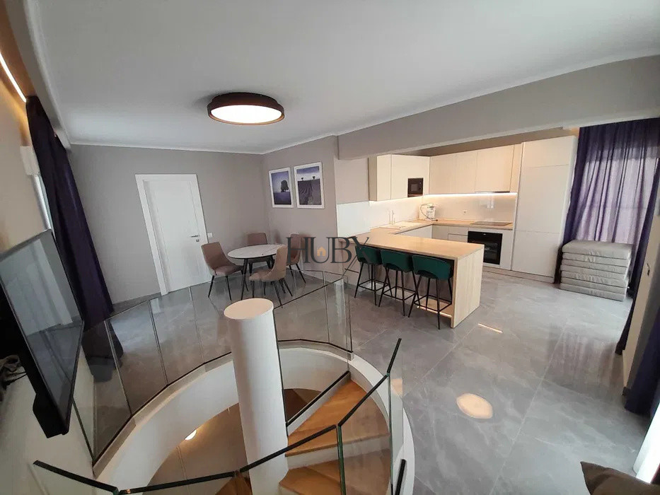 Penthouse de lux pe 2 nivele 150 mp utili plus terasa 50 mp Buna Ziua!
