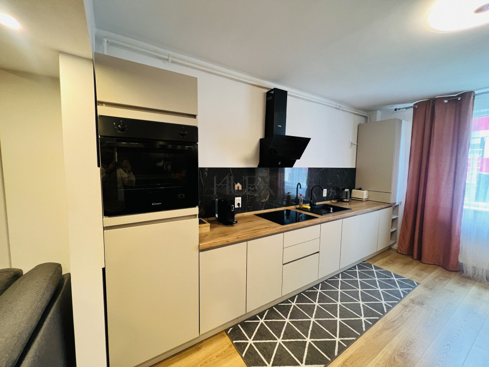Apartament de lux 2 camere 59 mp utili plus gradina zona Teilor