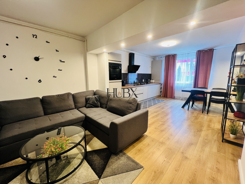 Apartament de lux 2 camere 59 mp utili plus gradina zona Teilor