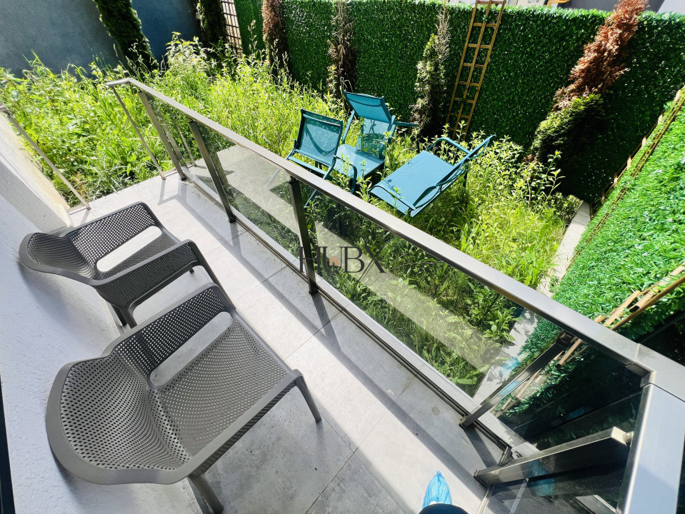 Apartament de lux 2 camere 59 mp utili plus gradina zona Teilor