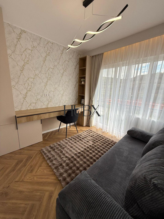 Apartment de 3 camere cu gradina, finisat de lux in zona Terra