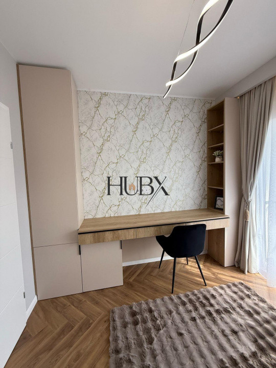 Apartment de 3 camere cu gradina, finisat de lux in zona Terra
