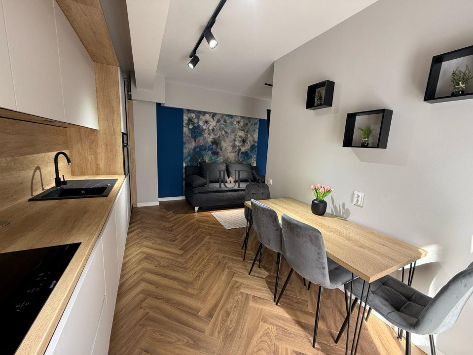 Apartment de 3 camere cu gradina, finisat de lux in zona Terra