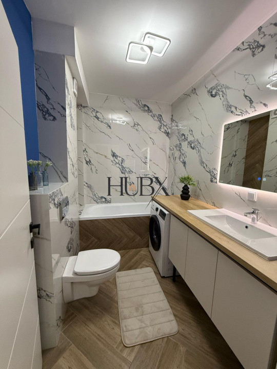Apartment de 3 camere cu gradina, finisat de lux in zona Terra