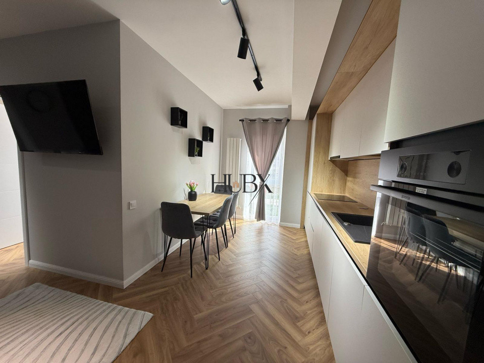 Apartment de 3 camere cu gradina, finisat de lux in zona Terra