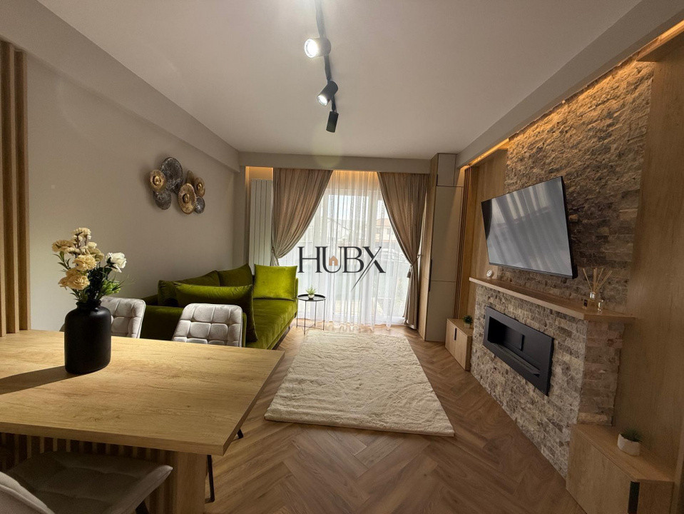 Apartament de lux cu 2 camere si gradina in zona Terra