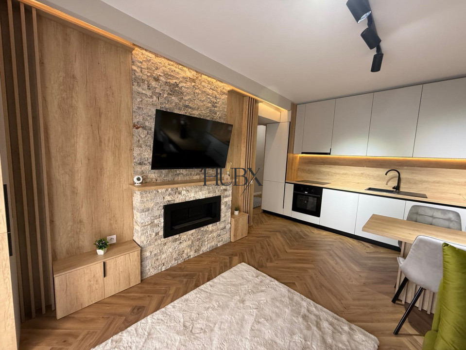 Apartament de lux cu 2 camere si gradina in zona Terra