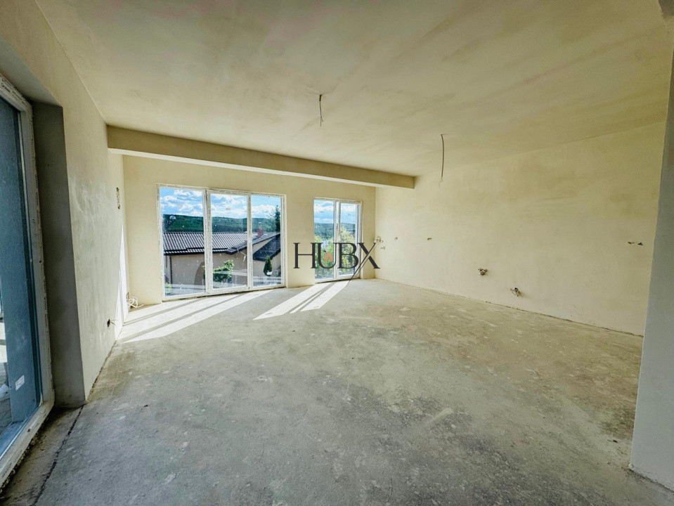 Oportunitate!Duplex semifinisat, 120mp, priveliste spre lac, Chinteni!
