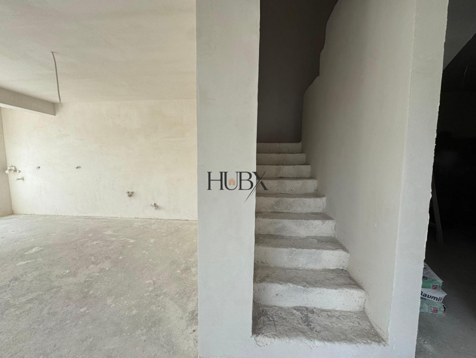 Oportunitate!Duplex semifinisat, 120mp, priveliste spre lac, Chinteni!