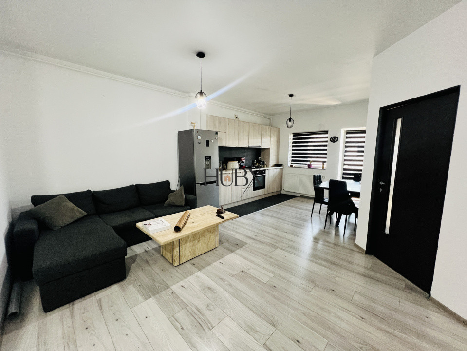 Apartament de 2 camere 60mp utili complet utilat pe strada Stadionului