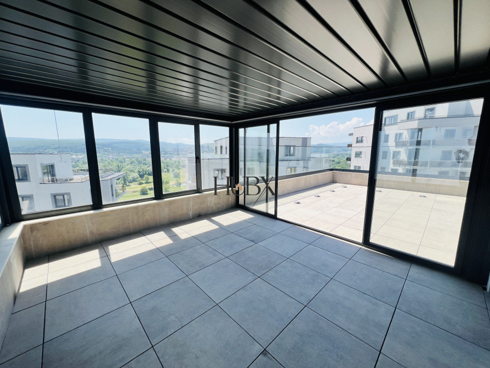 Penthouse 80 mp utili 2 balcoane si terasa de 80 mp cu priveiste in zona Donath