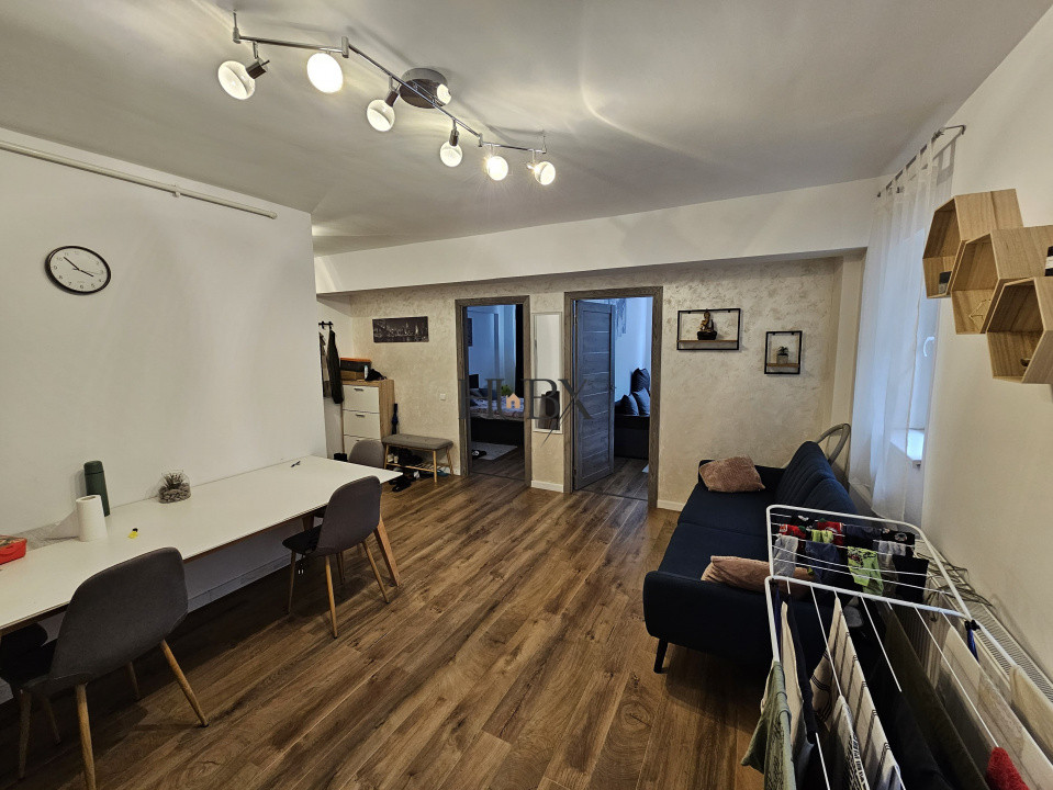 Apartament 3 camere, 51mp, mobilat, zona Teilor