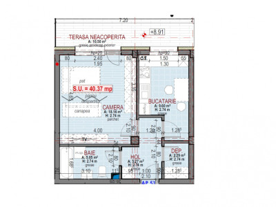 Apartament finisat, 2 camere, parcare, zona Urusagului!