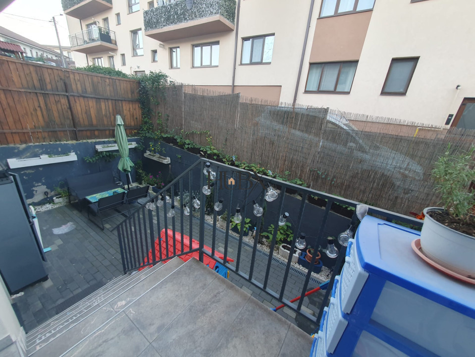 Comision 0%  Apartament cu gradina, 2 camere 47 mp utili in zona Fagului!