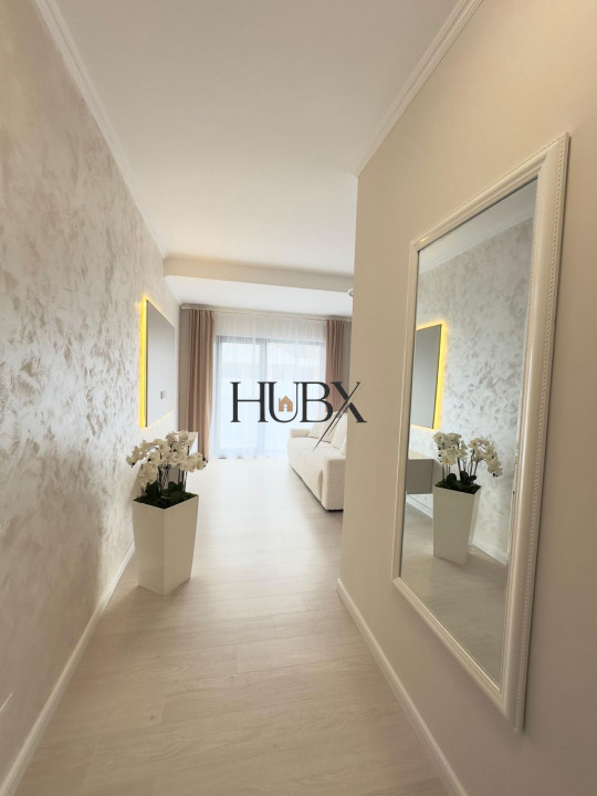 Apartament 3 cam, ultrafinisat, 56 mp, terasa 12 mp, garaj, zona Eroilor