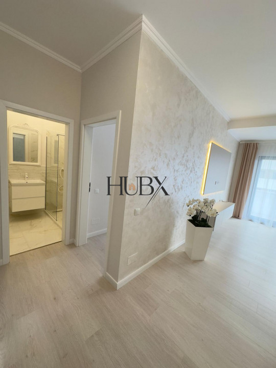 Apartament 3 cam, ultrafinisat, 56 mp, terasa 12 mp, garaj, zona Eroilor