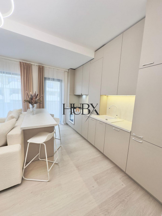Apartament 3 cam, ultrafinisat, 56 mp, terasa 12 mp, garaj, zona Eroilor