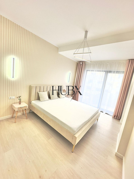 Apartament 3 cam, ultrafinisat, 56 mp, terasa 12 mp, garaj, zona Eroilor