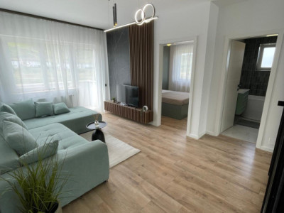 Apartament de lux cu 2 camere decomandat, 43 mp nou in zona Terra