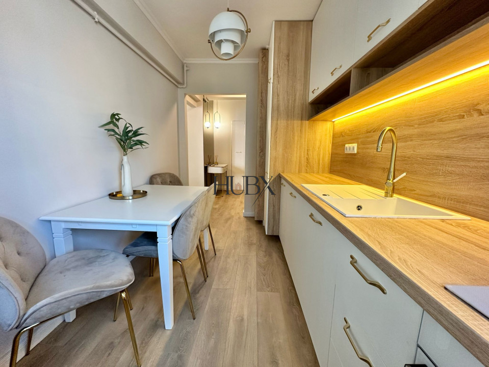 Apartament 2 camere, ultrafinisat, 50 mp, et intermediar, P-ta Mihai Viteazu