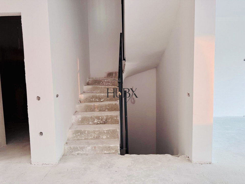Duplex semifinisat, 198mp utili , garaj, zona Chinteni! Comision 0%!