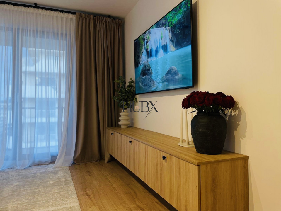 Apartament ultramodern, 2 camere, terasa 23mp, panorama, Floresti!