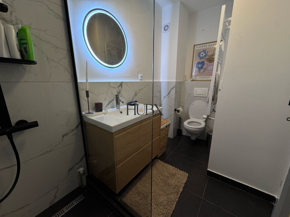 Apartament ultramodern, 2 camere, terasa 23mp, panorama, Floresti!