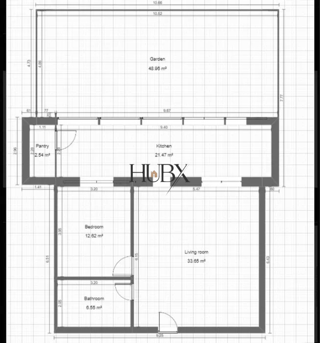 Apartment 78 mp utili cu gradina de 50 mp in zona Teilor